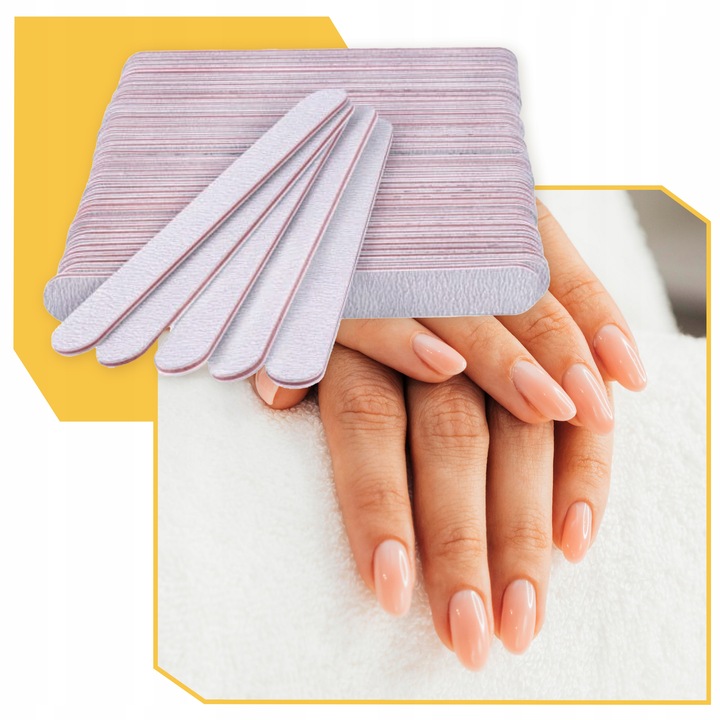 PILNIK DO PAZNOKCI manicure pedicure PROSTY ZEBRA 180/240 trwały 10 SZTUK Gradacja (ziarnistość) 180/240